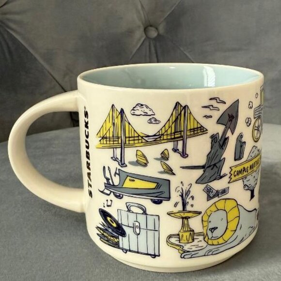 Starbucks DETROIT Been There Series Ceramic Coffee Mug, 14 Oz - Picture 3 of 6